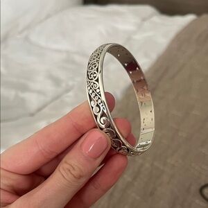 Brighton Silver Swirl Bracelet